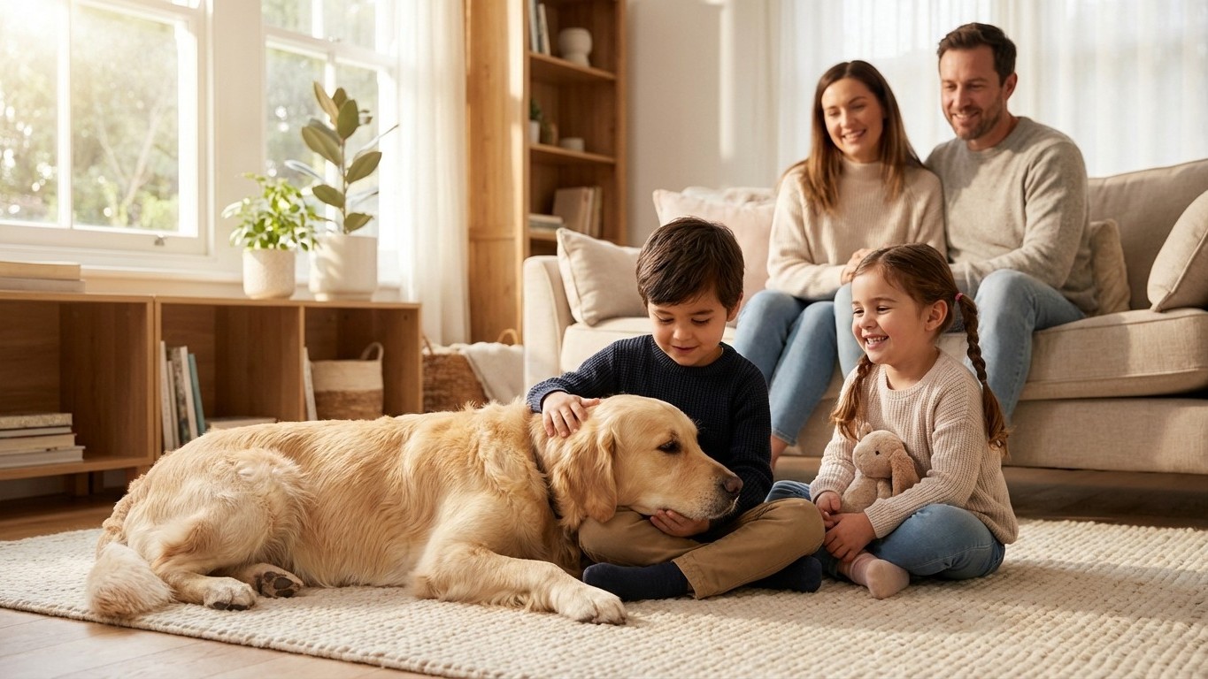 Best dog breeds guide for families with children: critères et races fiables