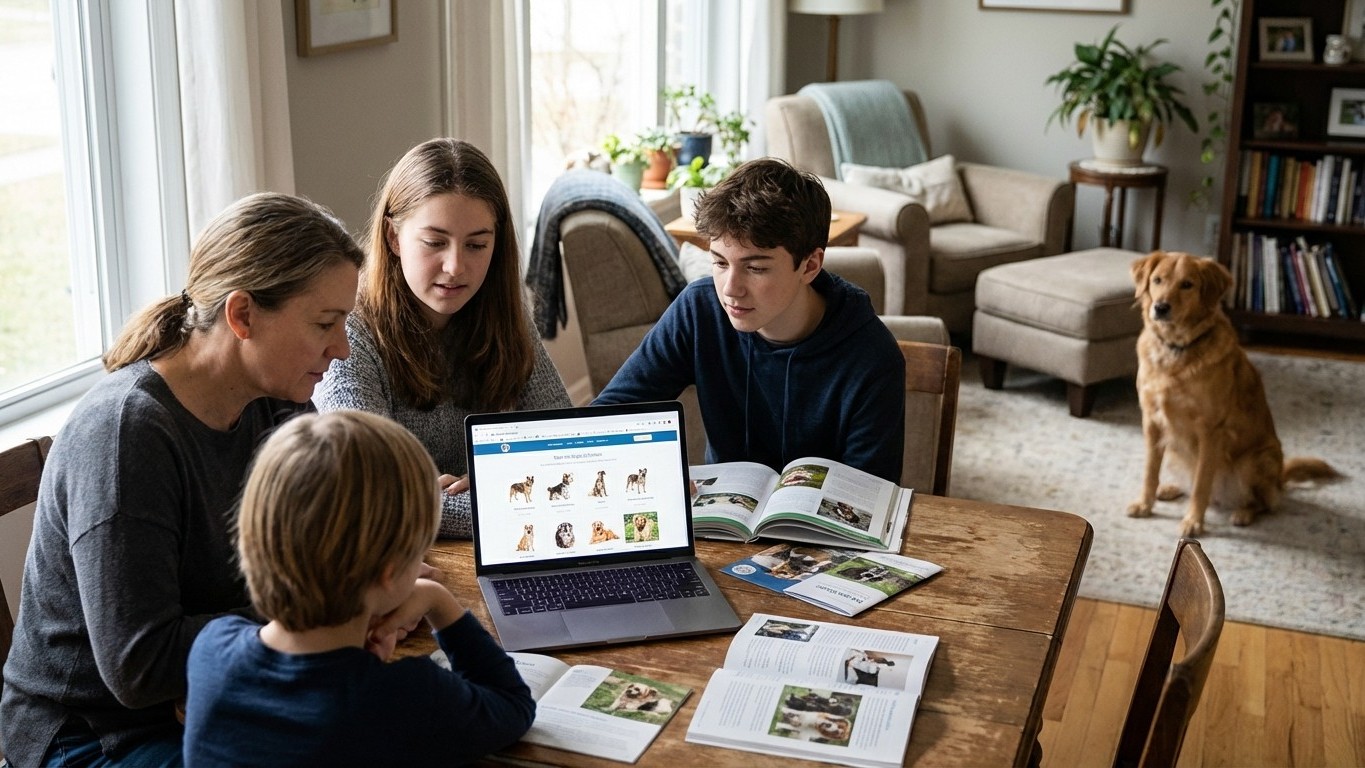 How to choose a dog breed guide: méthode simple en 7 critères