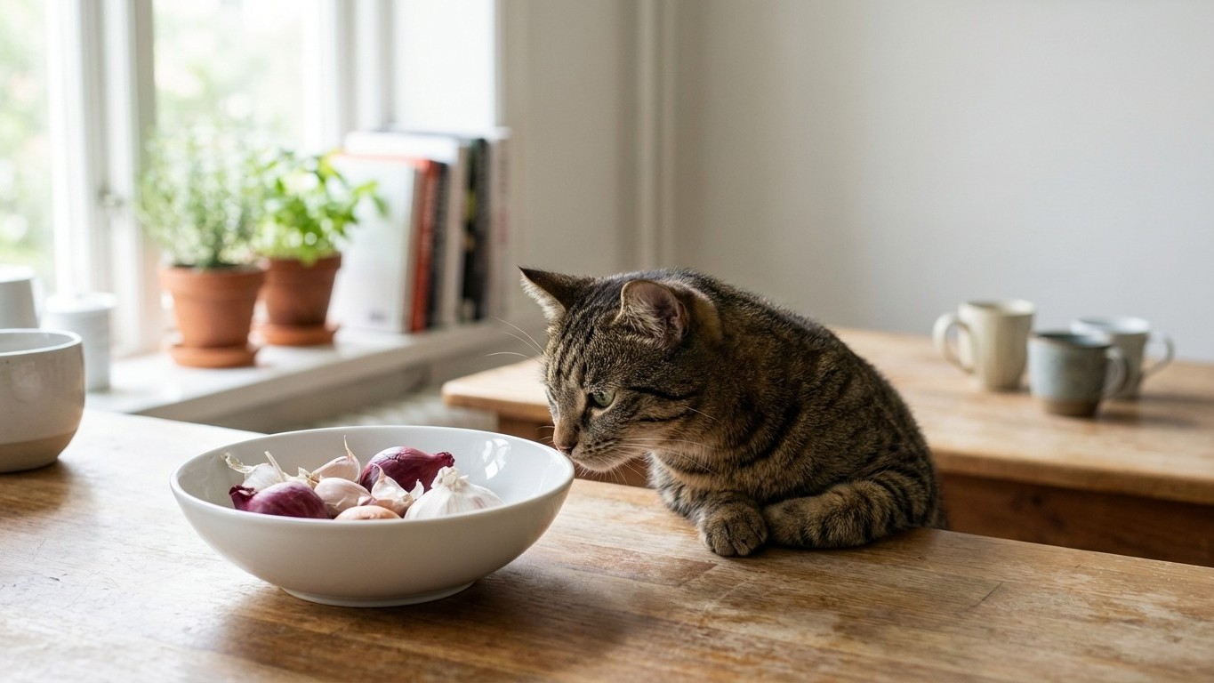 7 Everyday Kitchen Foods That Are Silently Poisoning Your Cat