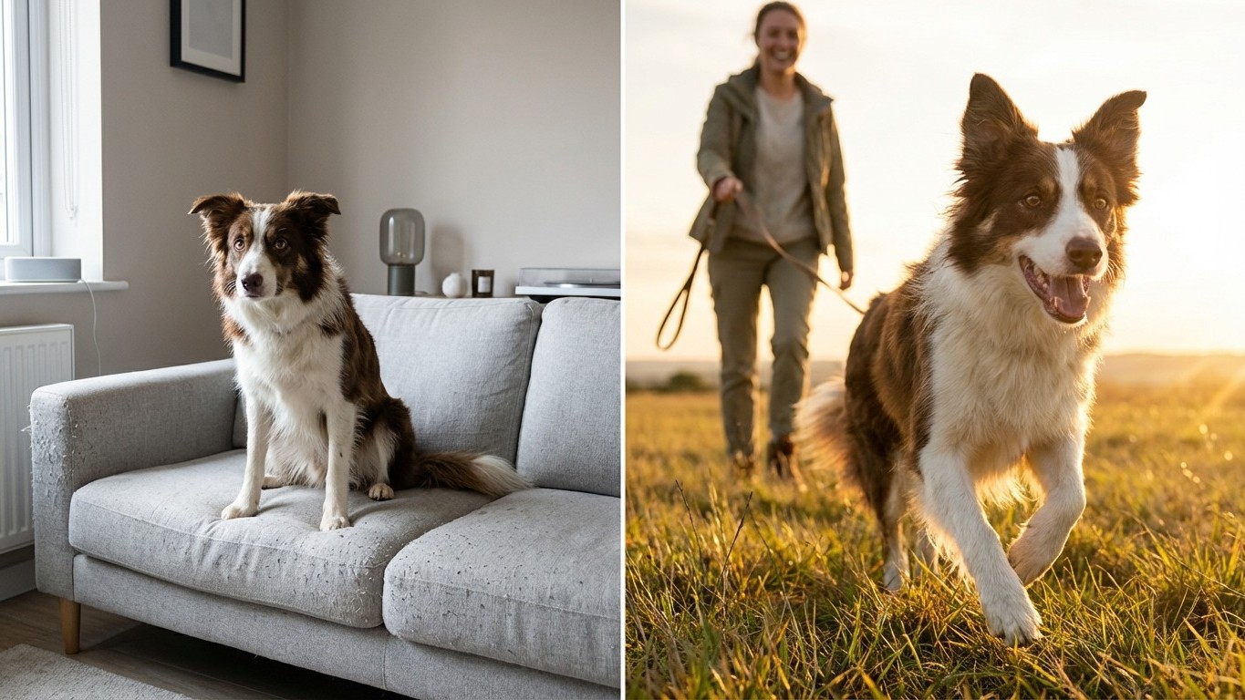 Dog breeds guide by lifestyle: actif vs calme, quelle race vous correspond