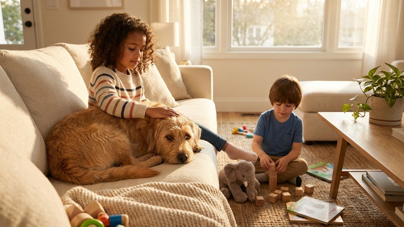 Family friendly dog breeds guide: tempérament, patience et sécurité