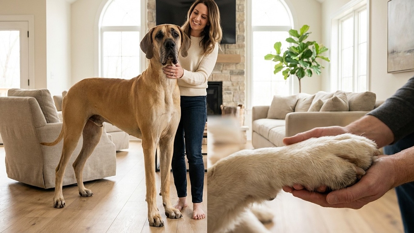 Giant dog breeds guide: tout savoir avant d’adopter un chien géant