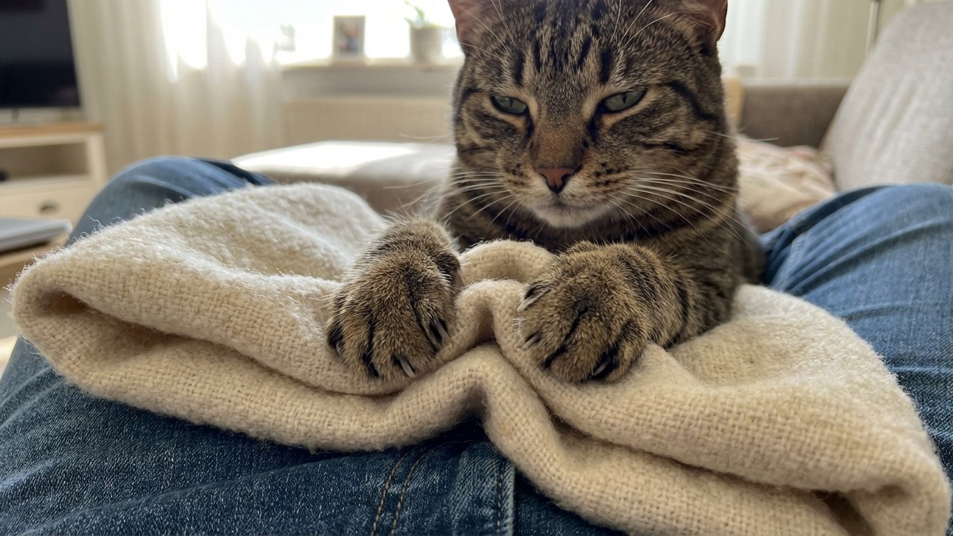 Why Your Cat Kneads Before Sleep: The Surprising Emotional Truth Behind This Quirky Behavior