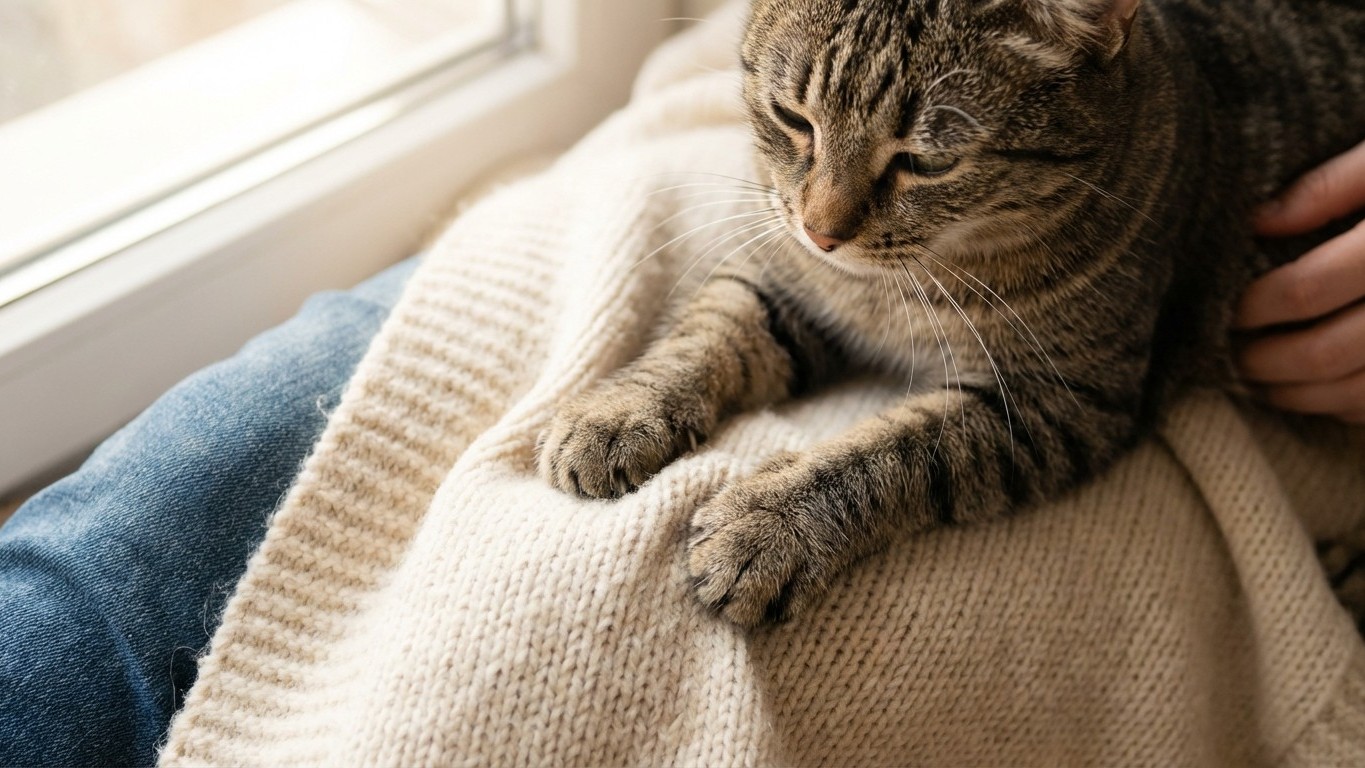 Why Your Cat Kneads You: The Ancient Instinct Behind Your Pet's Most Affectionate Gesture