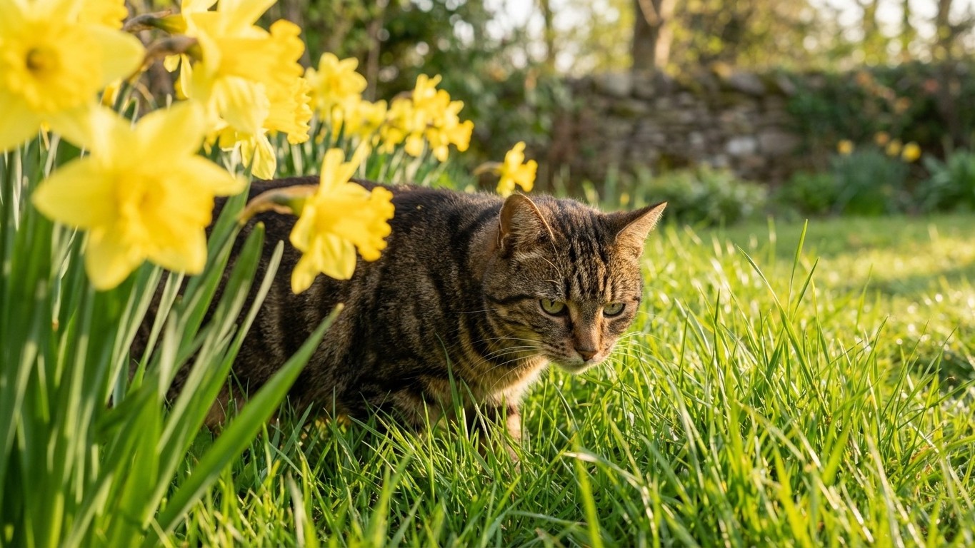 Spring's Hidden Danger: Why Your Cat's Grass-Eating Habit Could Be Life-Threatening