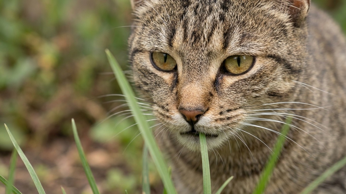 Why Cats Eat Grass: Scientists Finally Solve the 12-Year Mystery of Feline Plant Behavior