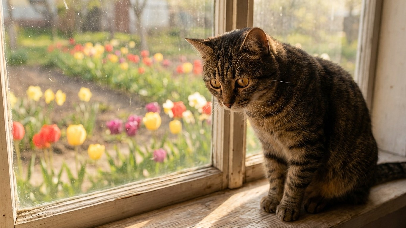 Your Cat's Window Warning: Why Spring Bulbs Are a Hidden Garden Danger