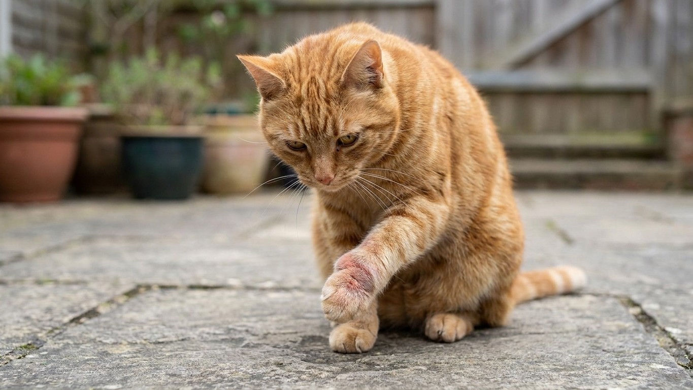 Cat Found Limp on Patio With Swollen Paw: Why Your Vet's First Question Could Save Their Life
