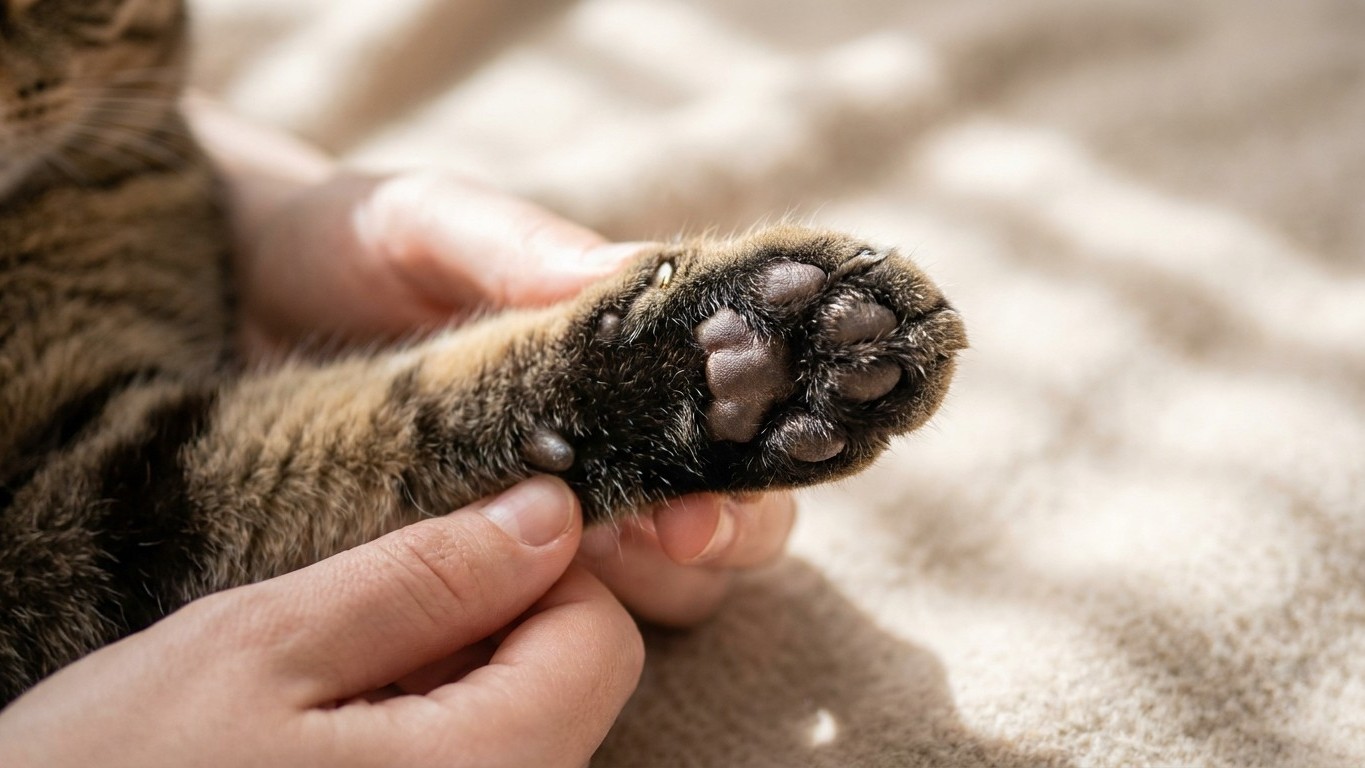 The Hidden Danger in Your Lawn: How Grass Seeds Burrow Into Your Cat's Paws in 48 Hours
