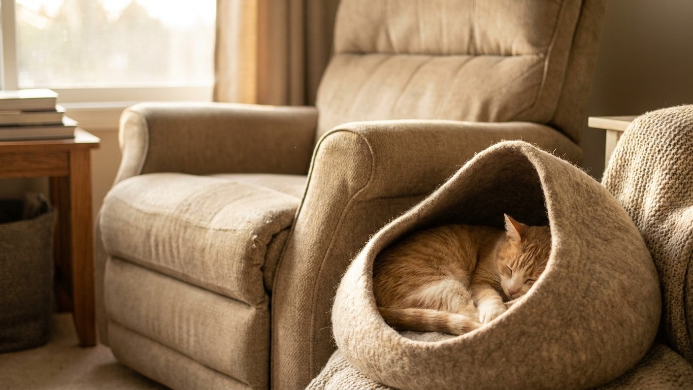 The Hidden Danger in Your Recliner: Why Cats Love This Deadly Hiding Spot