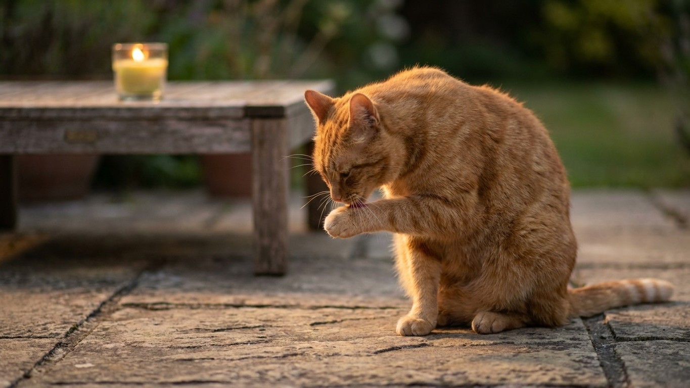 The Hidden Danger Lurking in Your Citronella Candle: Why Your Cat's Evening Patio Ritual Could Be Toxic