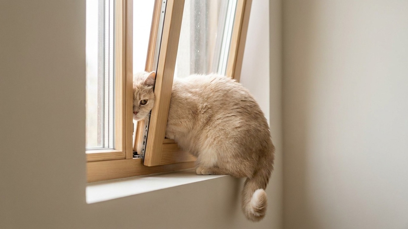 The Silent Killer in Your Home: How Tilted Windows Suffocate Cats in Minutes