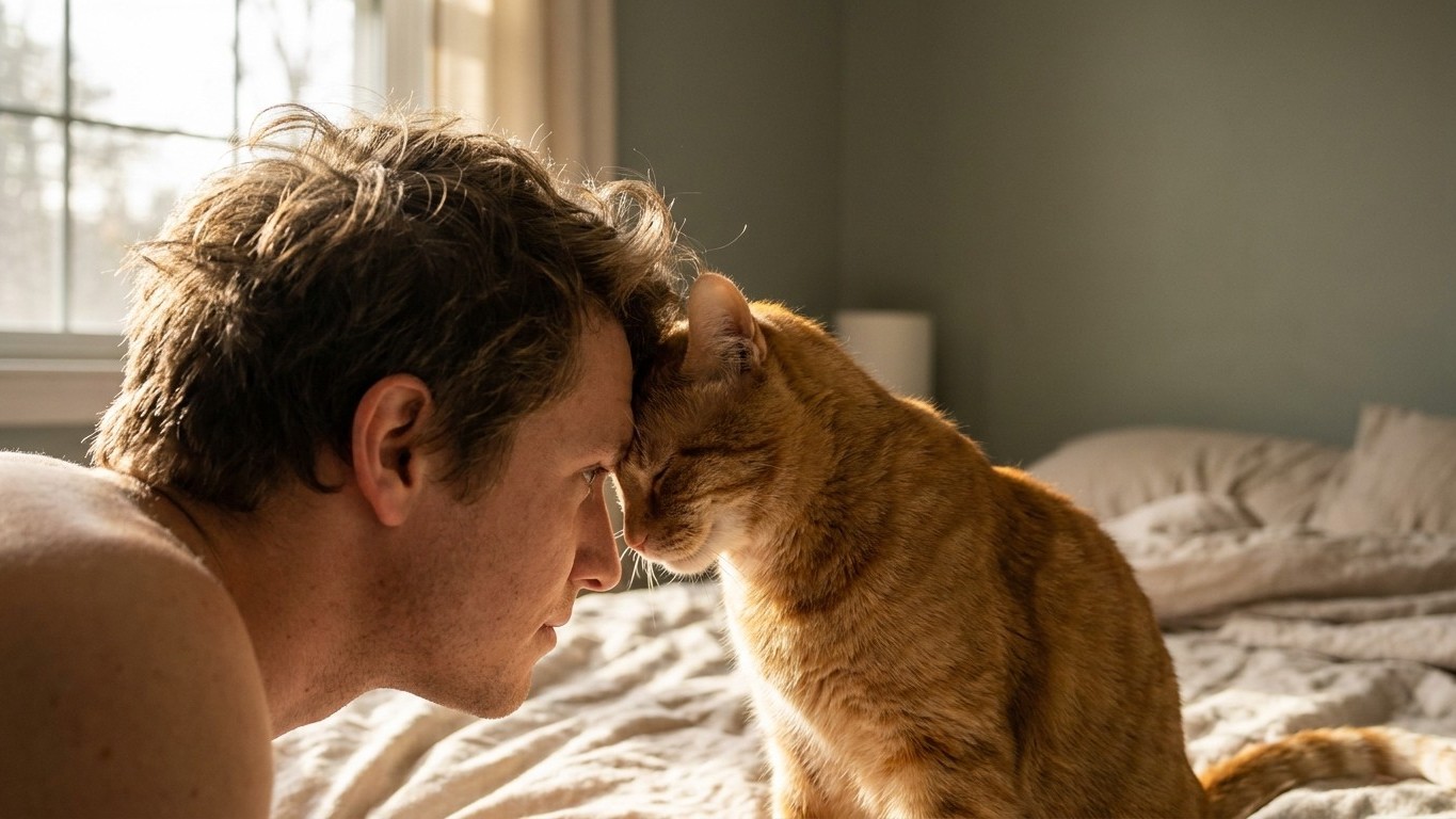 Why Your Cat Head-Butts You Every Morning: What Vets Really See Behind This Adorable Ritual