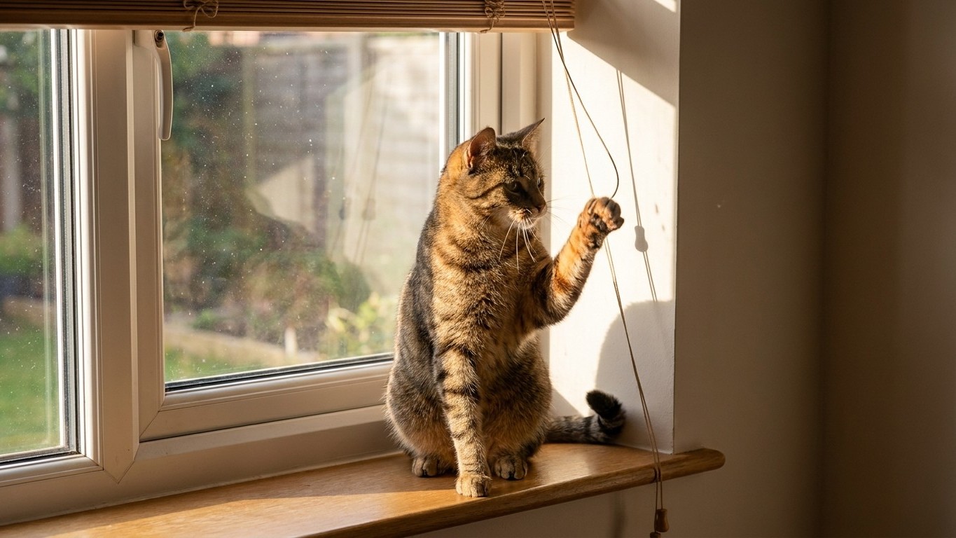 Why Your Cat Keeps Batting at the Window—and Why You Should Rip Down Those Blinds Today