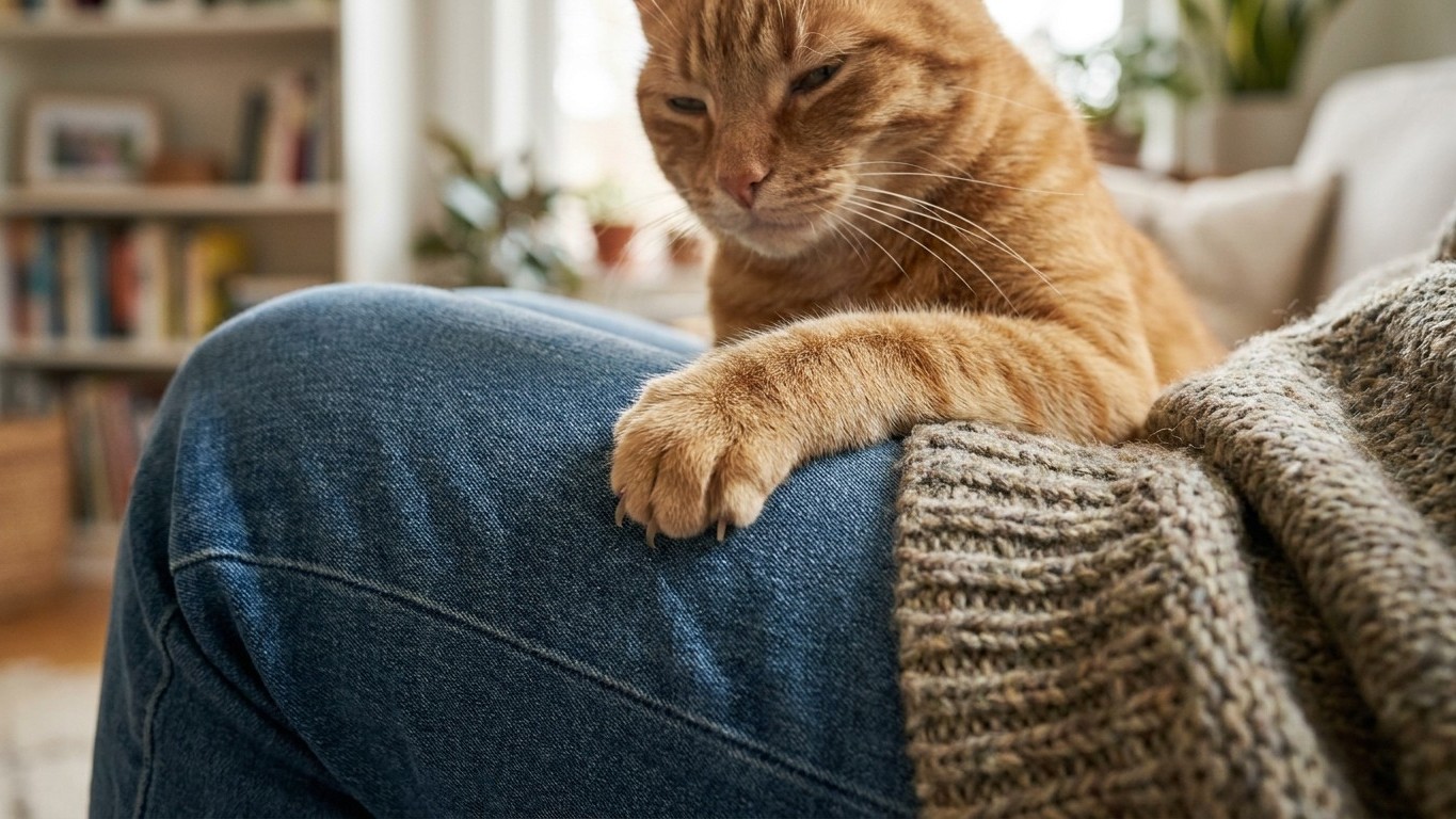 Why Your Cat's Kneading Isn't Just Affection: What Vets Actually See