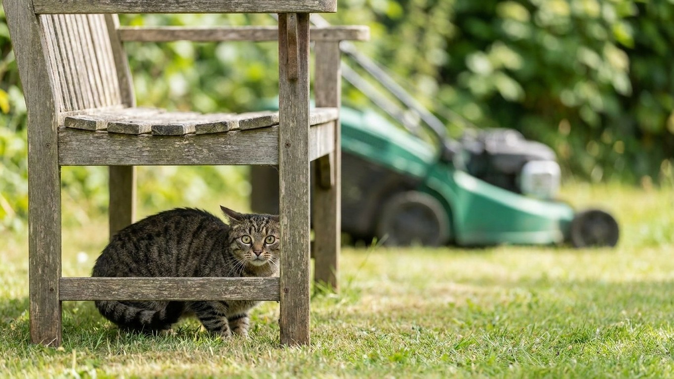 Why Your Cat Vanishes Every May When You Mow the Lawn — And Why You Should Keep Them Inside