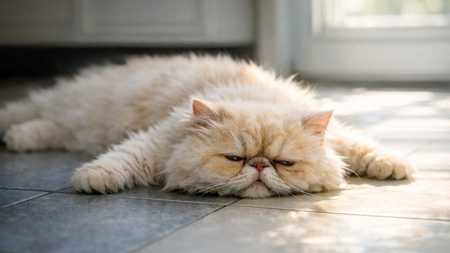Deadly Heat: Why Your Flat-Faced Cat's Summer Nap Could Be a Medical Emergency