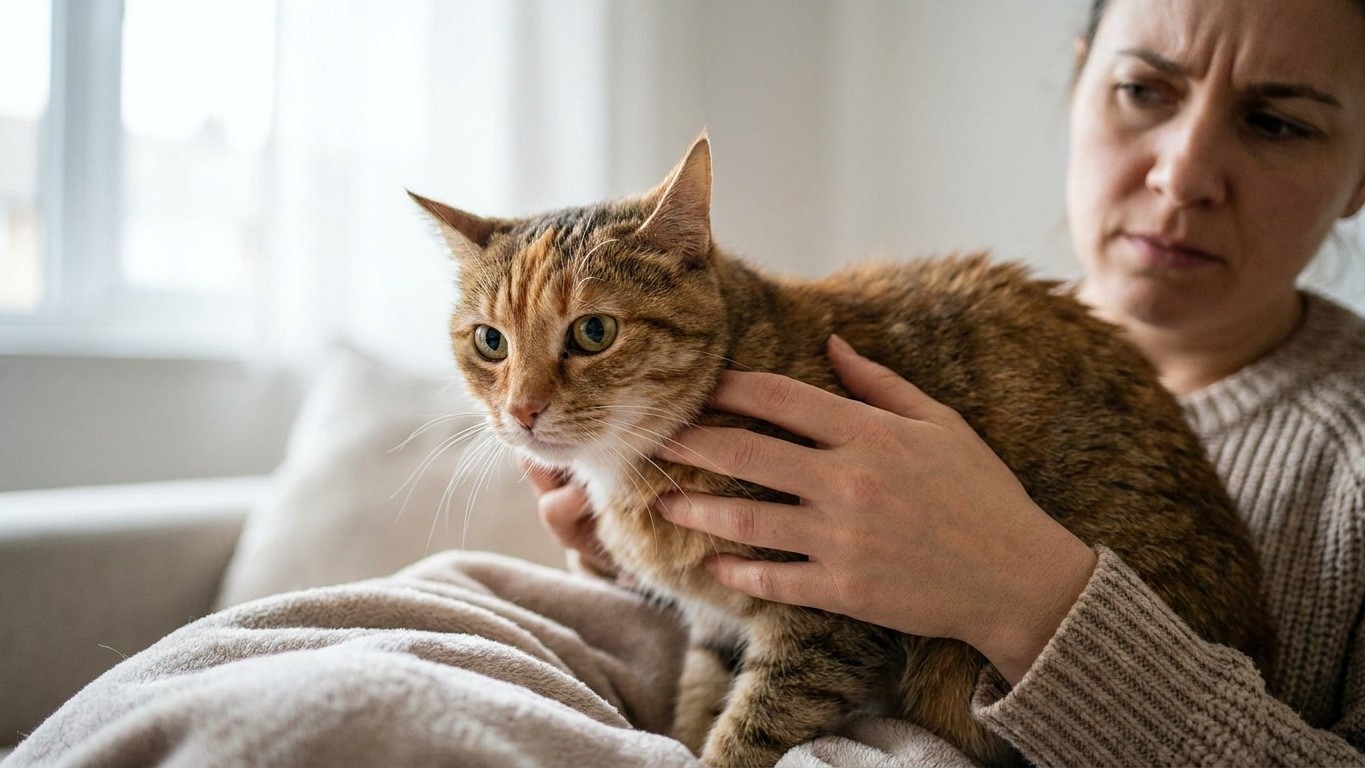 I Used Dog Flea Treatment on My Cat to Save Money—Here's What the Emergency Vet Told Me