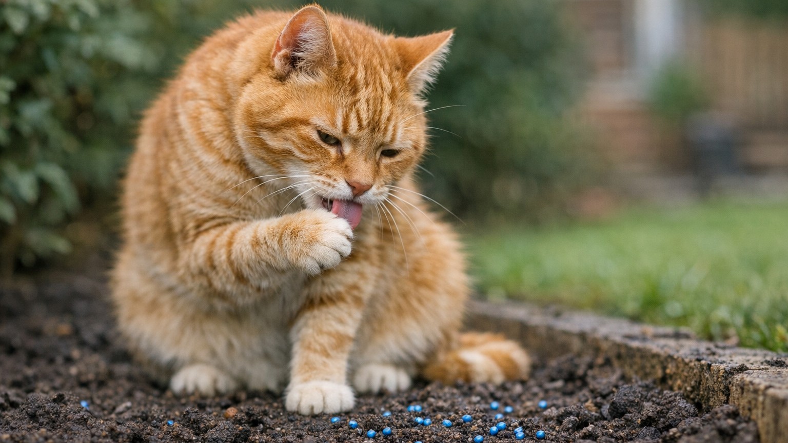 The Hidden Garden Danger Killing UK Cats: How Blue Slug Pellets Cause Seizures in Minutes