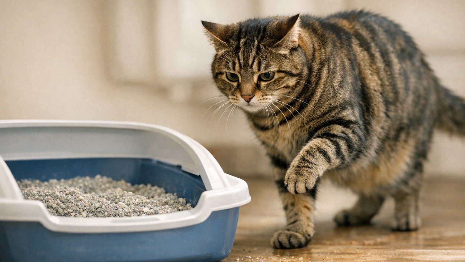 Why Your Cat Stopped Covering Her Waste: What Vets Don't Always Tell You