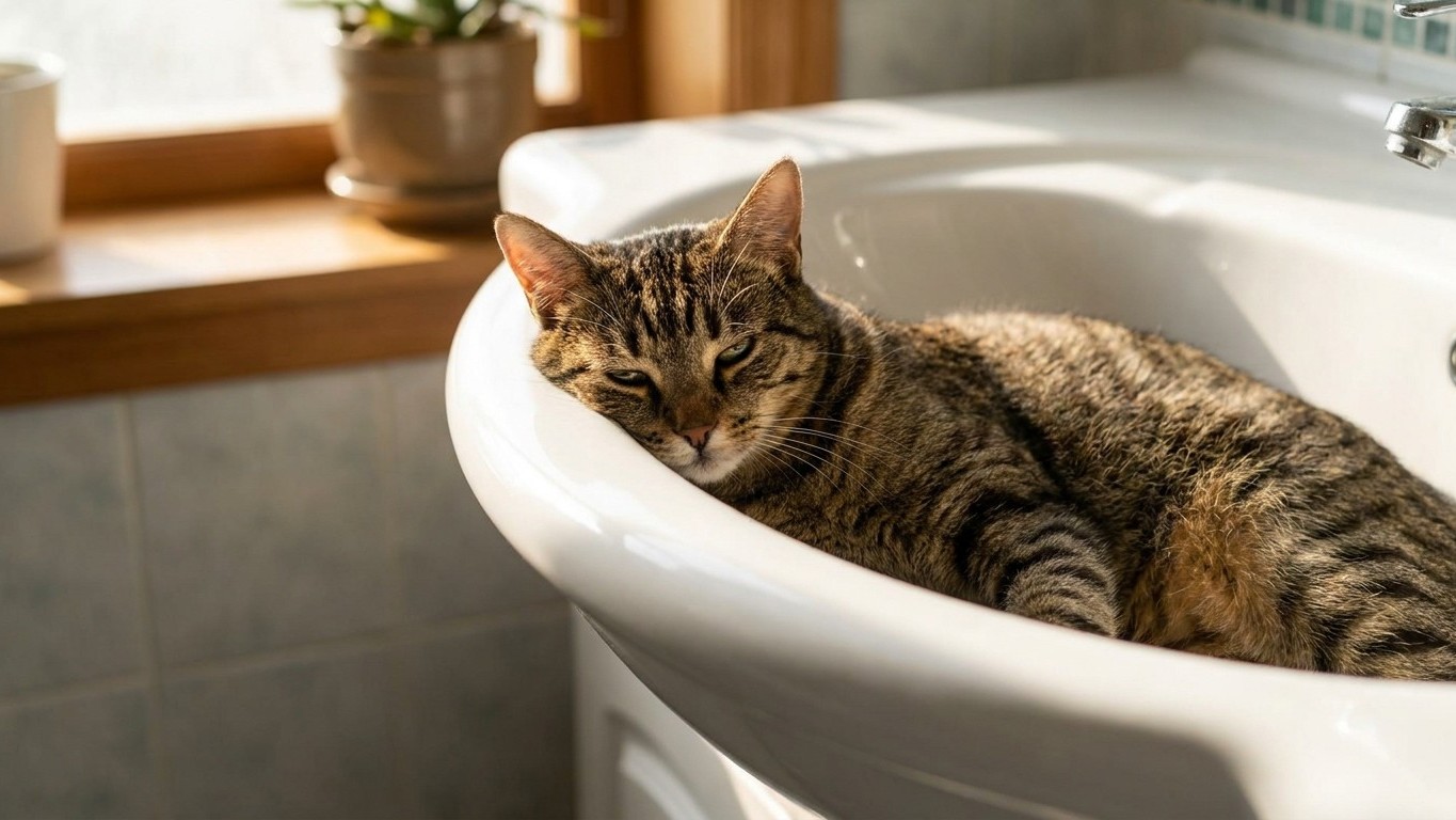 Why Your Cat Won't Leave the Bathroom Sink: What a Vet Revealed About Your Pet's Secret Needs