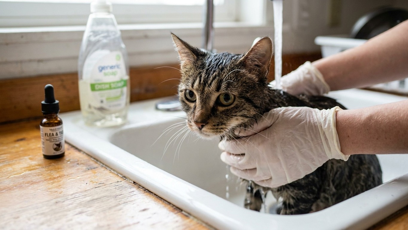I applied my dog's flea pipette on my cat to save a trip to the vet: within a few hours, I understood what I had put on he...