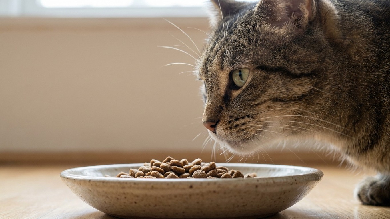 I kept refilling my cat's deep bowl thinking she was just fussy: the day a vet showed me what her whiskers were touching a...