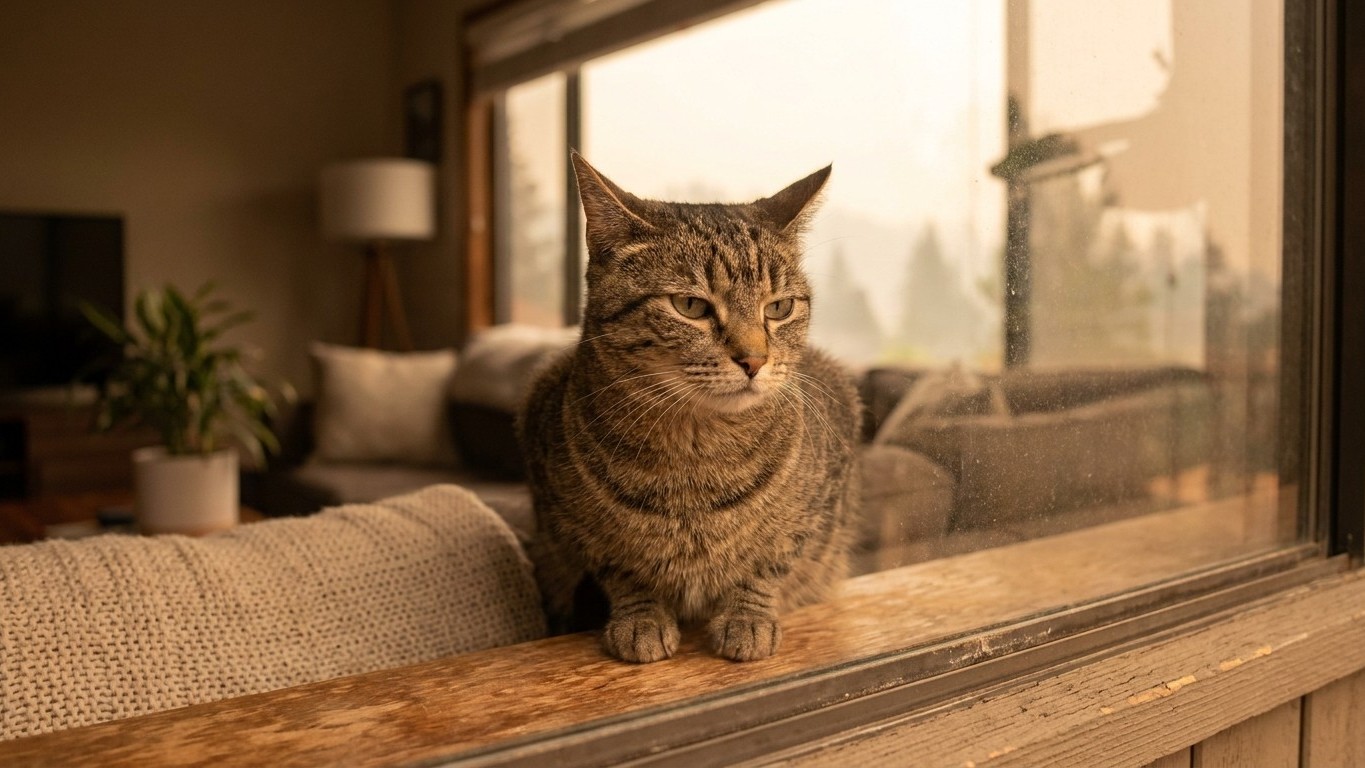 « I thought he was just bringing up a hairball »: why that crouched, neck-stretched cough during wildfire smoke can't wait...