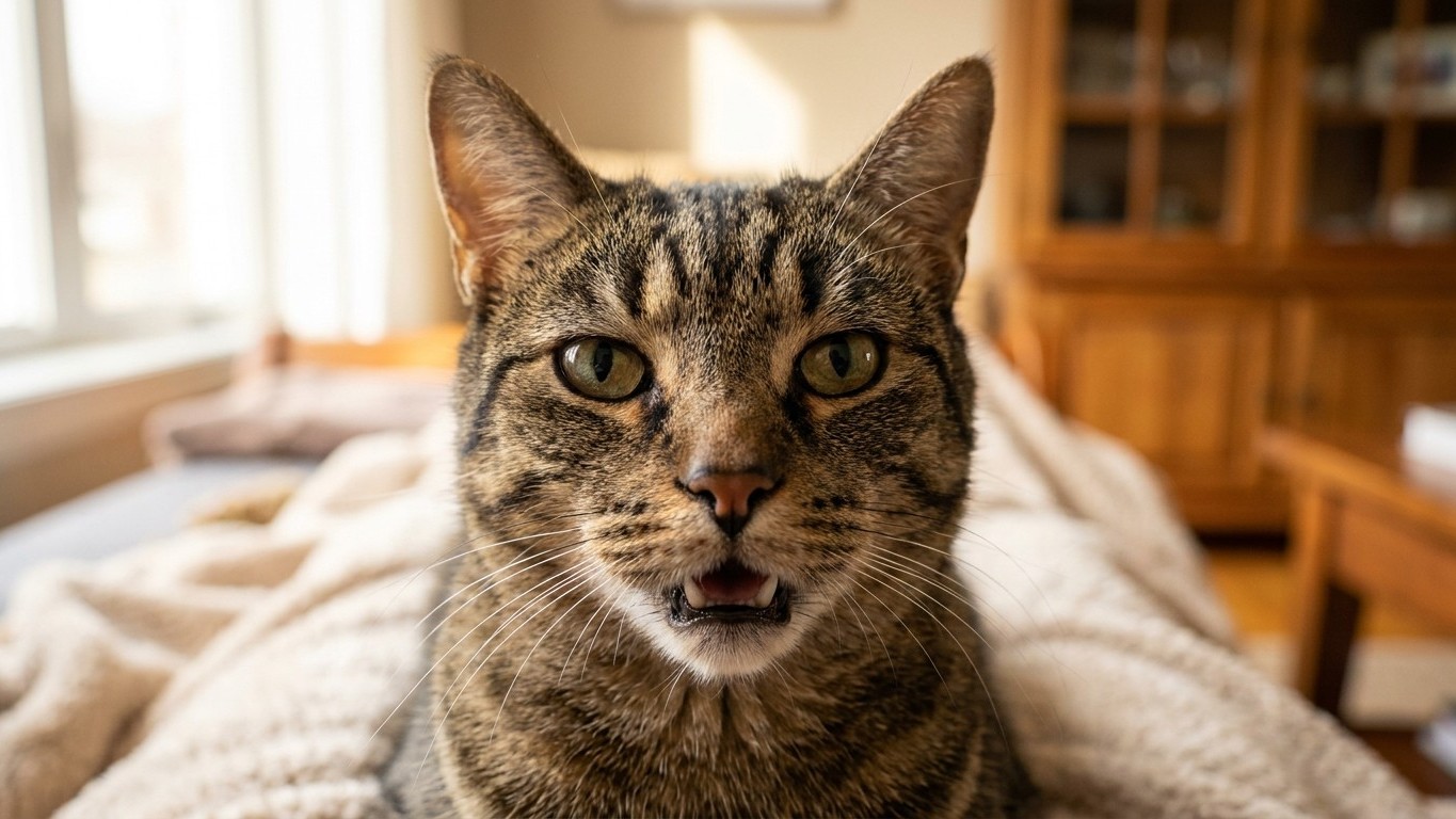 Open-Mouth Breathing in Cats: A Critical Warning Sign You Cannot Ignore
