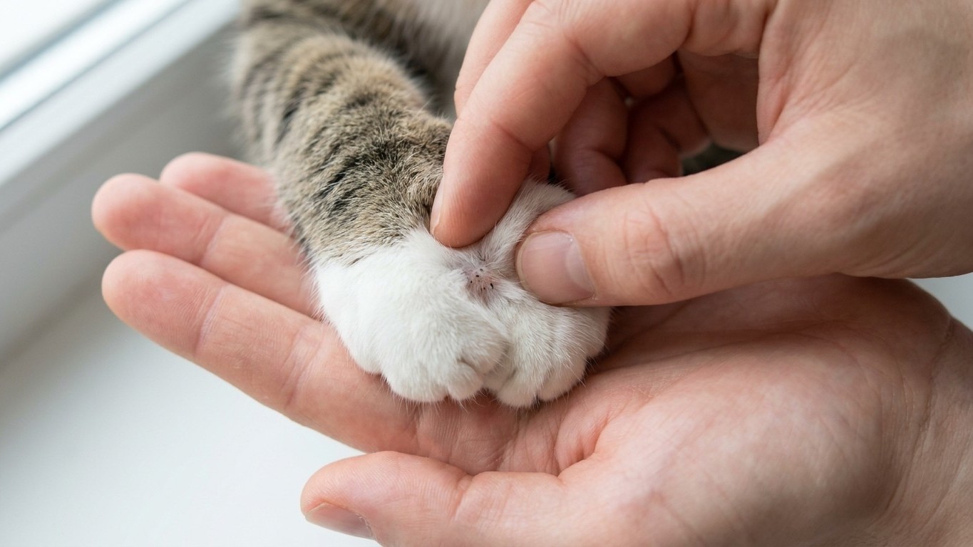 We all rush to grab the flea treatment when our cat scratches in July: yet this one-second check between the toes reveals ...