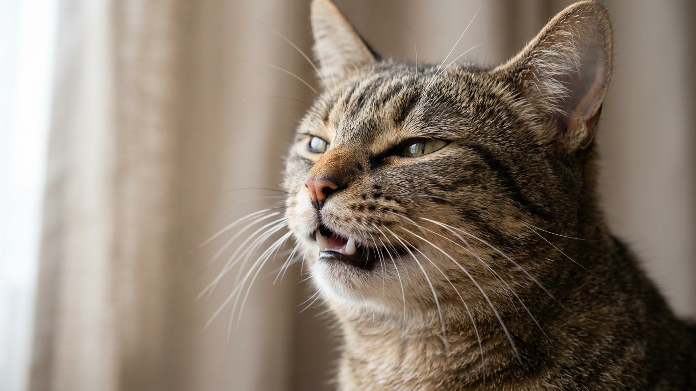 We all think our cat is disgusted when it curls its lip and gapes, yet this reflex is actually a hidden organ analyzing th...