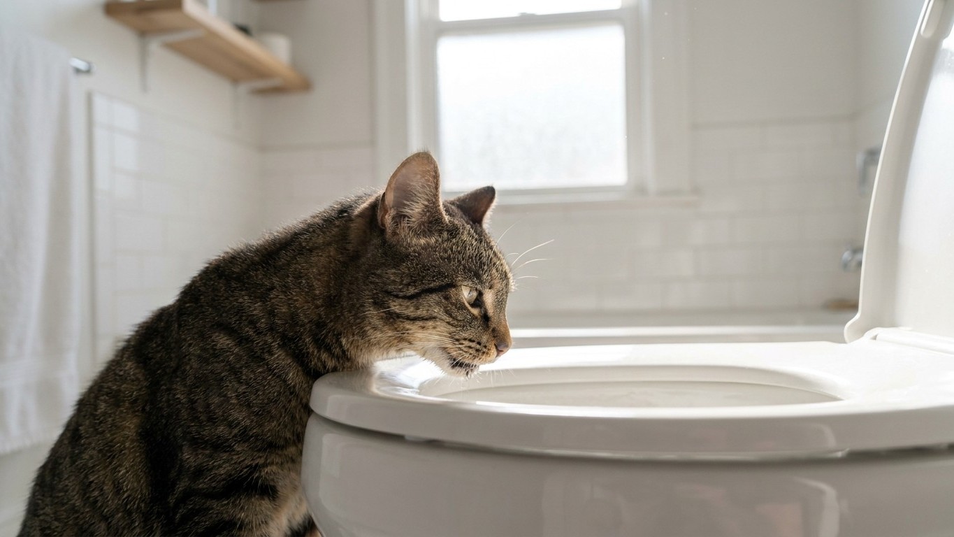 Why Your Cat Drinking From the Toilet During Heatwaves Is More Dangerous Than You Think