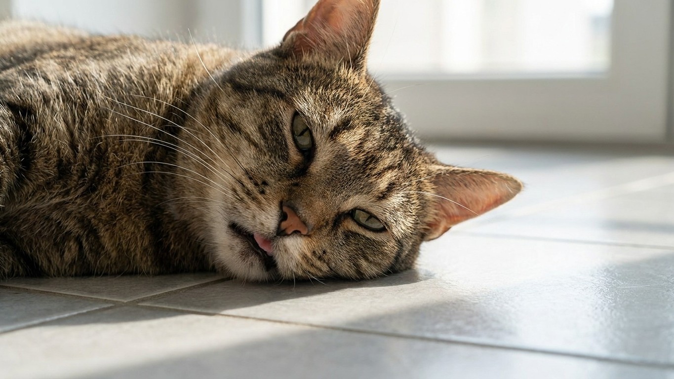 Why Your Cat's Panting During a Heatwave Is a Warning Sign, Not a Funny Video