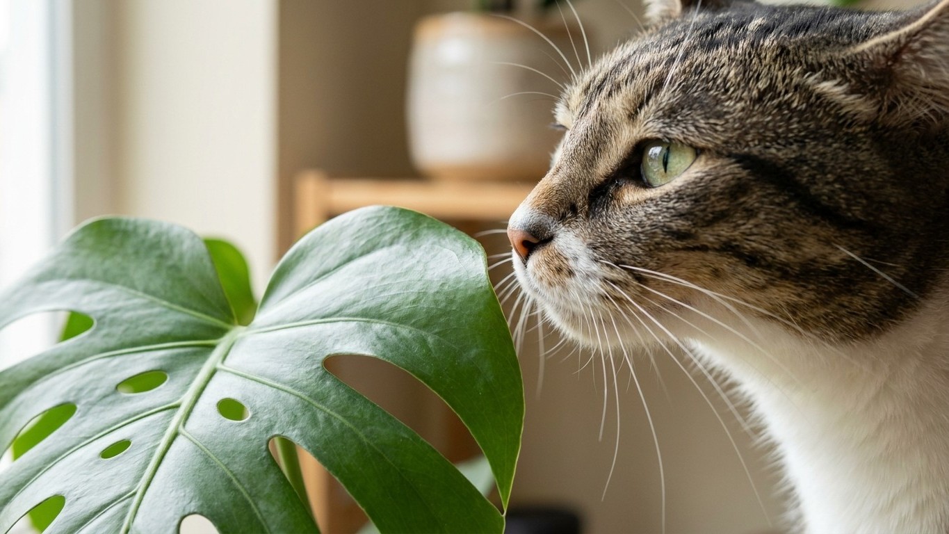 Your cat chews a monstera leaf and you think it's harmless: vets read a whole different story in what happens next in its ...