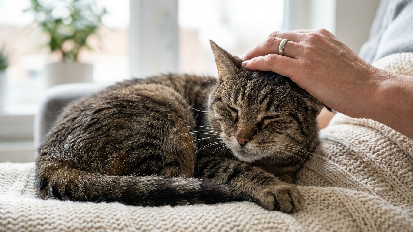 I'd been scooping clumps twice the usual size out of my 11-year-old cat's litter for months: the vet showed me I was watch...