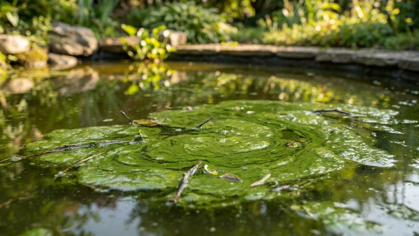 I let my cat drink from the green pond at the bottom of the garden all summer, like every year: the vet told me there was ...