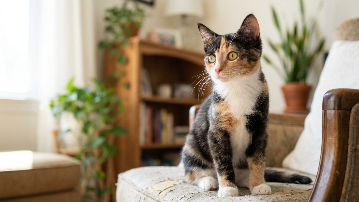 I let my cat have just one litter so my kids could see the kittens: four months later, her daughters were already pregnant...