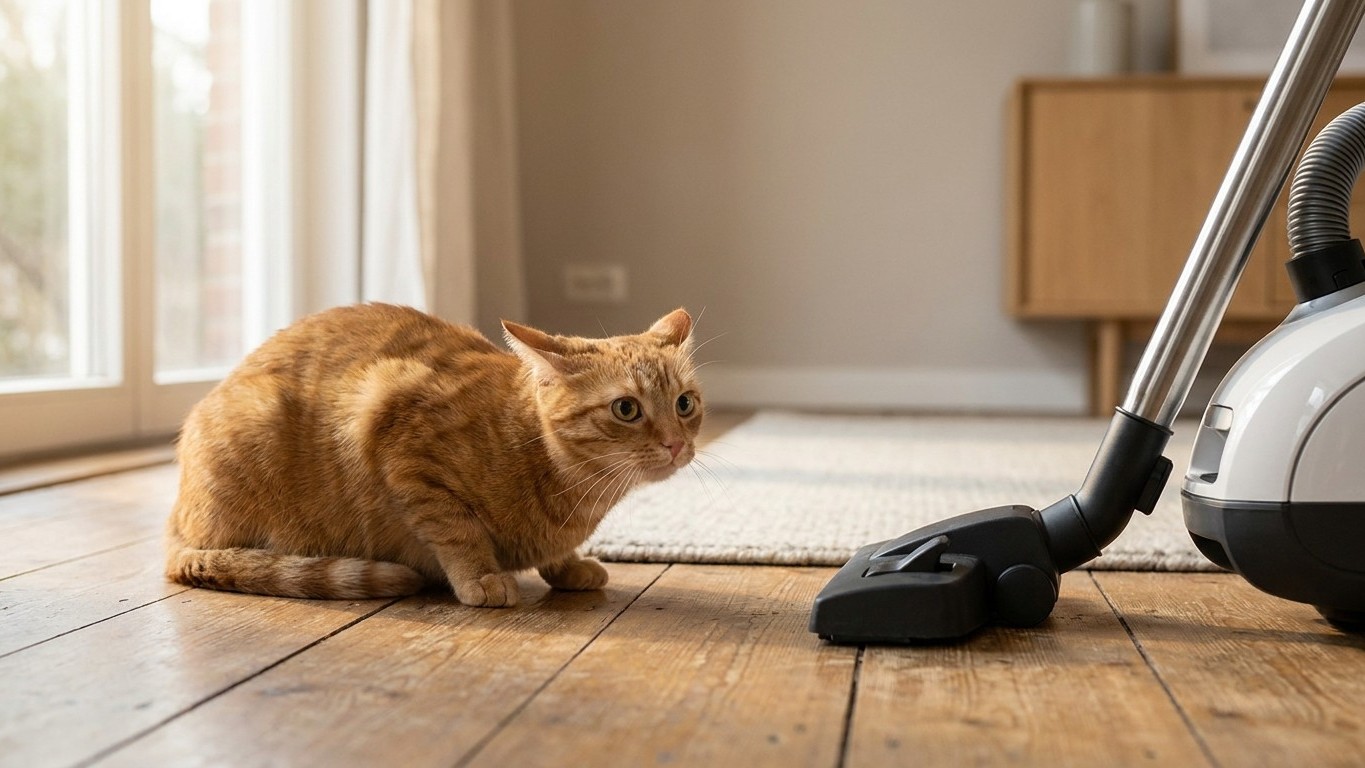 I picked my shelter cat from a photo online just to skip the drive: the day the vacuum came out at home, I understood what...