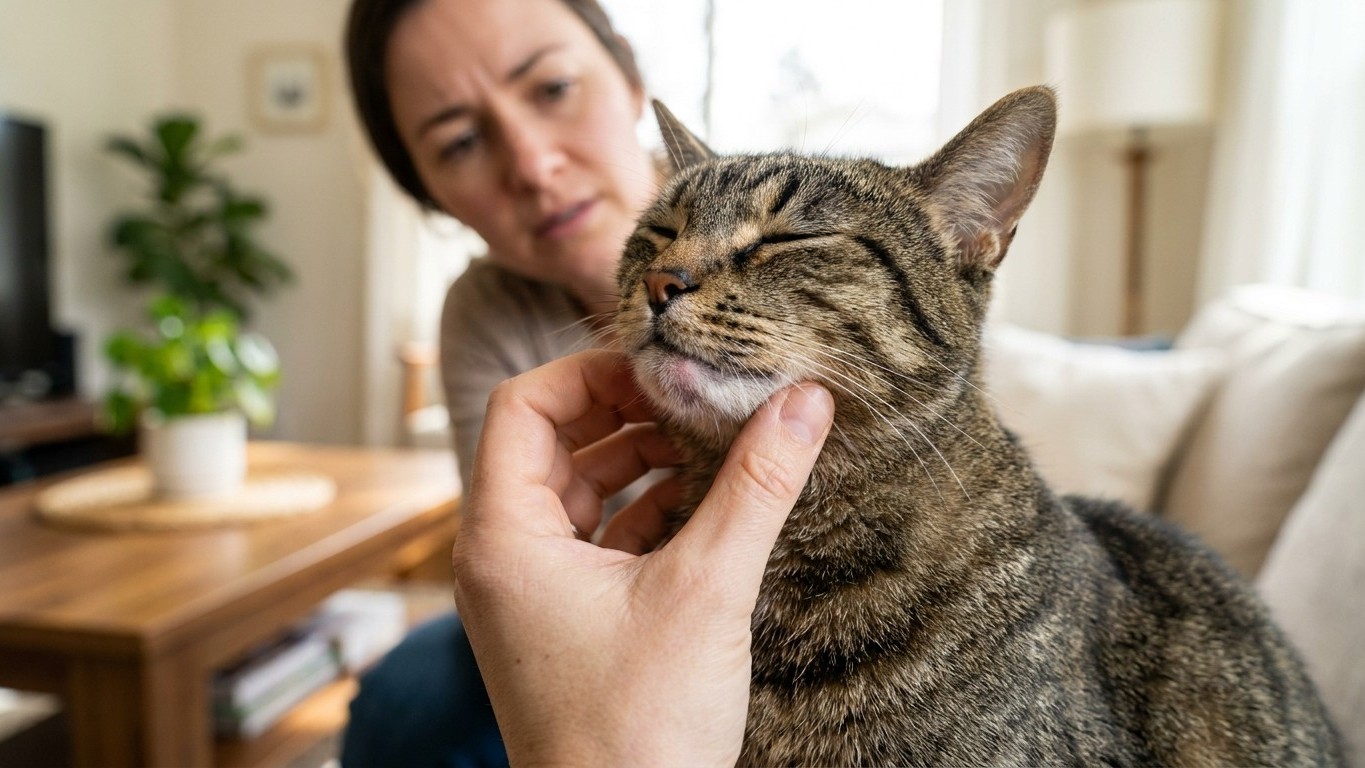 I served my cat raw venison mince every evening just to give her the very best: four months later, the lumps under her ski...