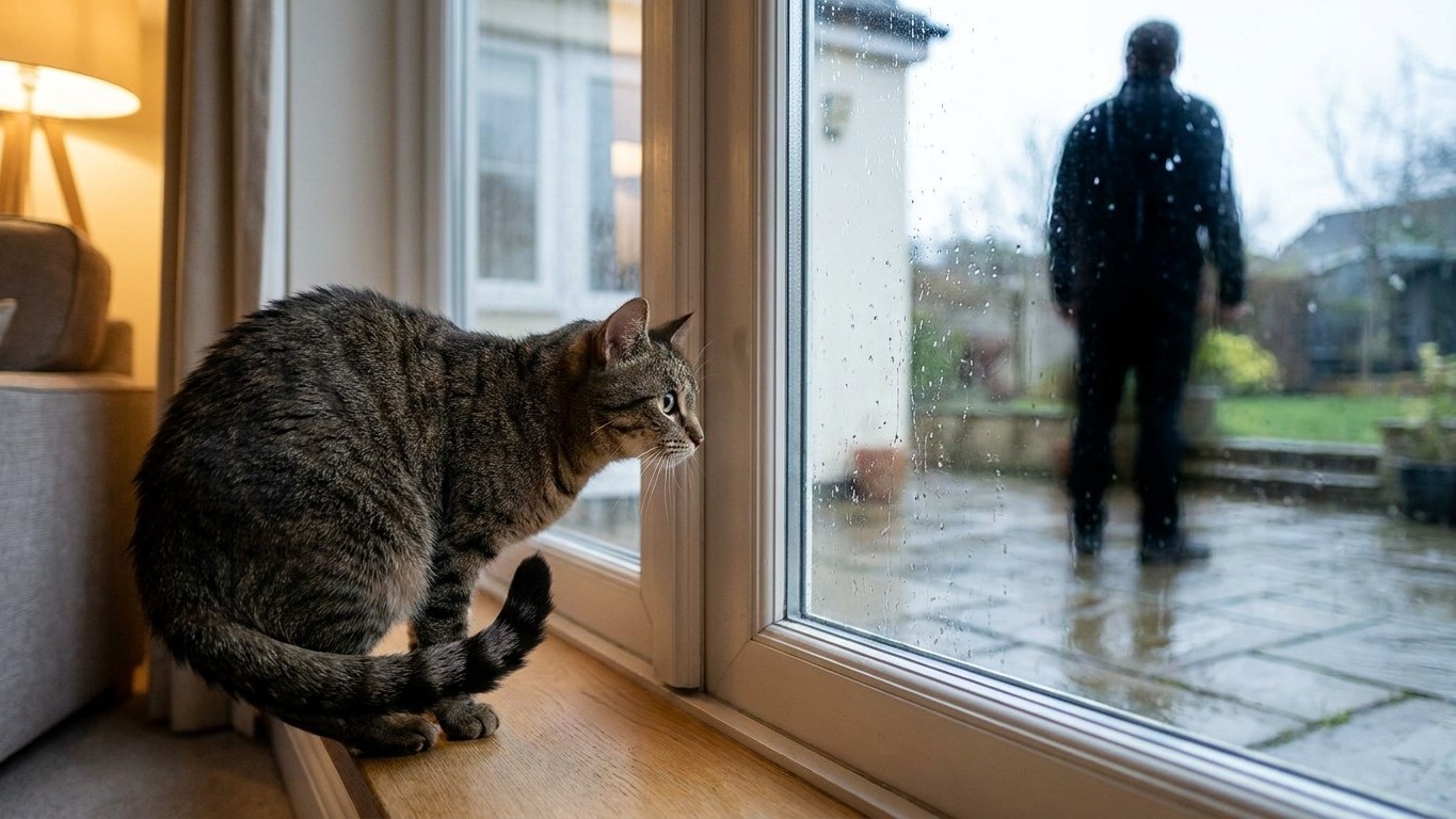I stroked my cat while he stared at the stranger behind the patio door just to settle him: the bite that followed had noth...