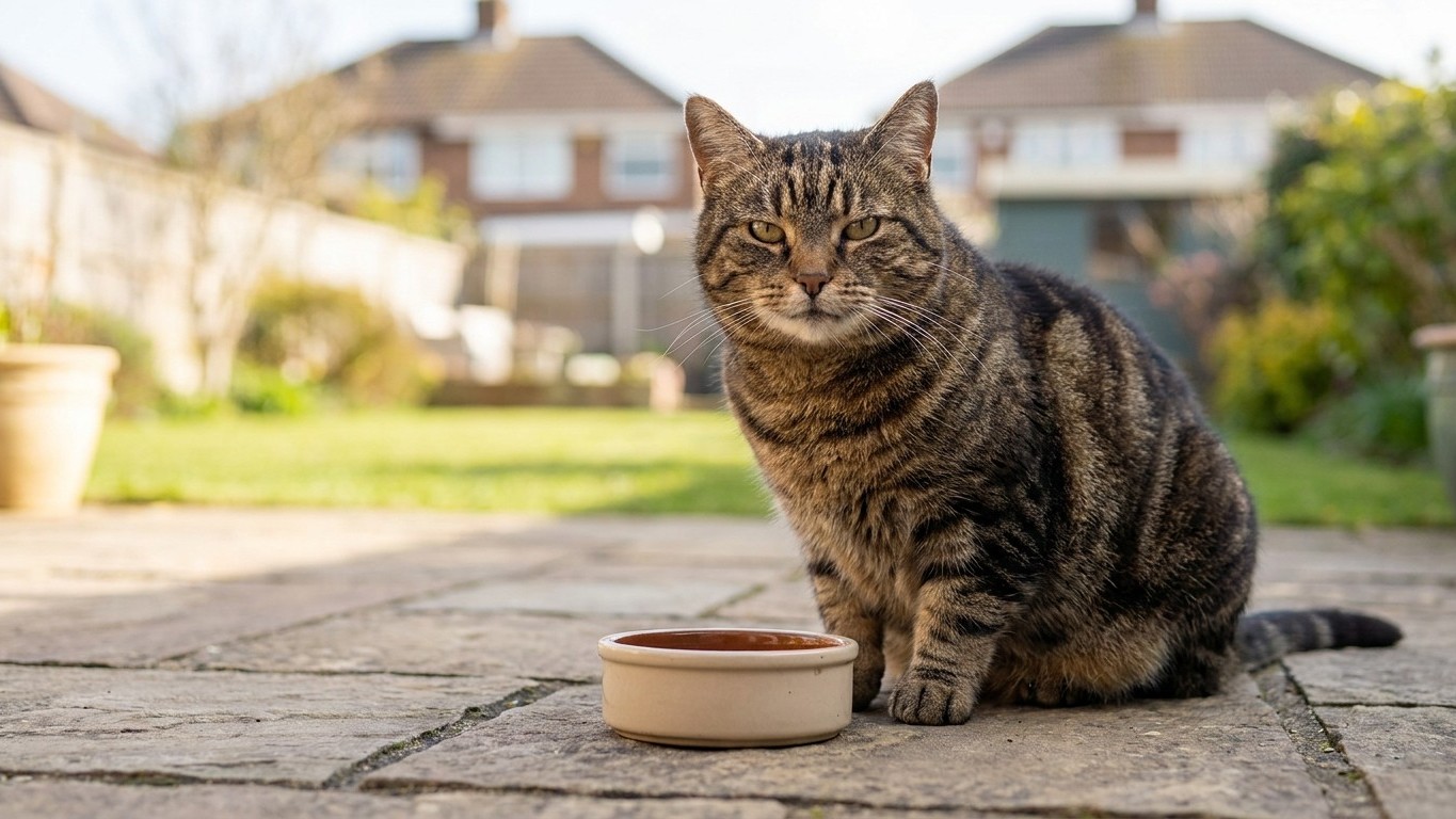 I weighed my cat's food to the gram for a year just to slim her down: at the check-up, I found out what she was eating thr...