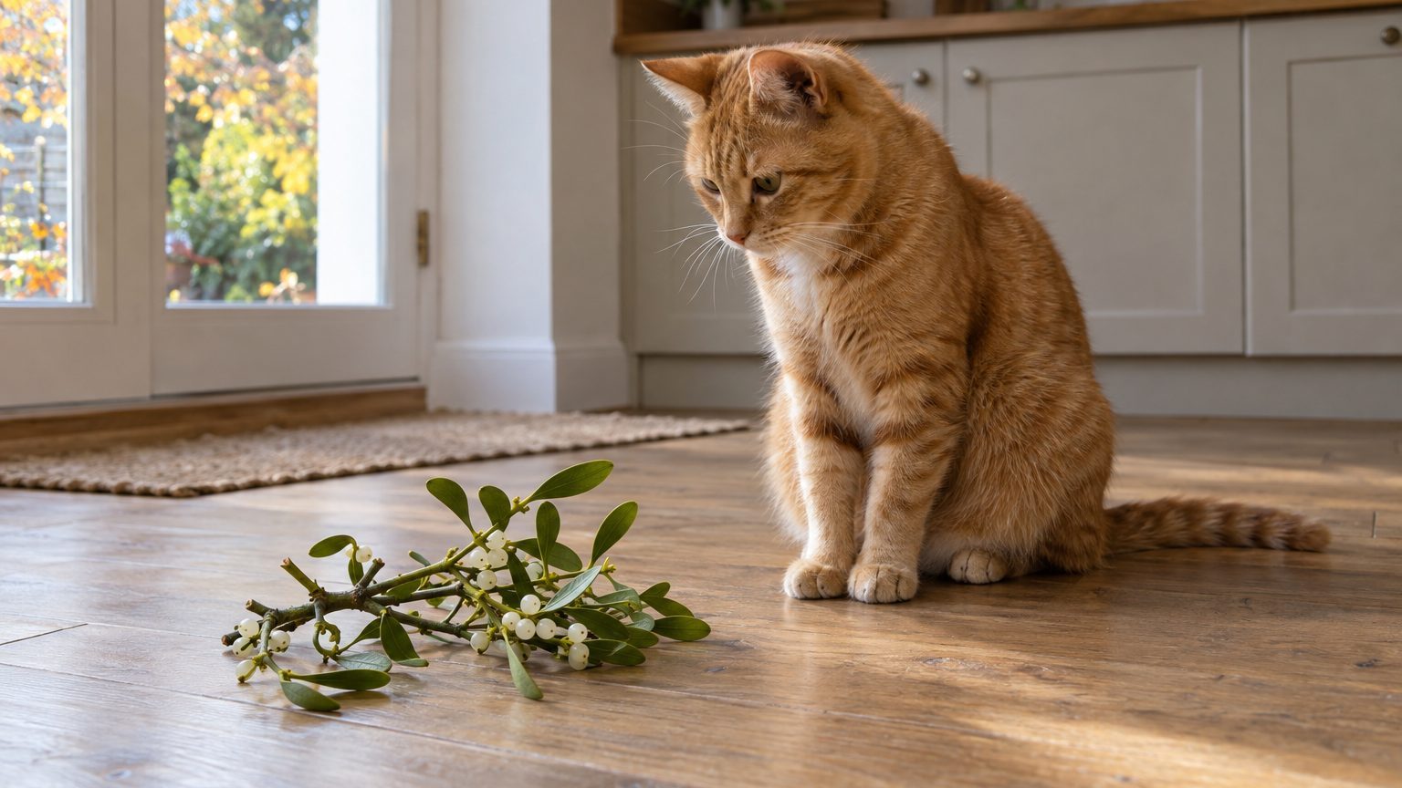 Is mistletoe poisonous to cats? The berries, the symptoms and when to call the vet