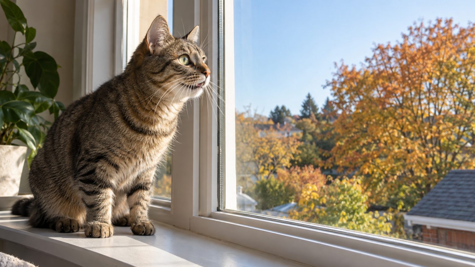 Why does my cat chatter at birds? What that jaw-clicking sound means